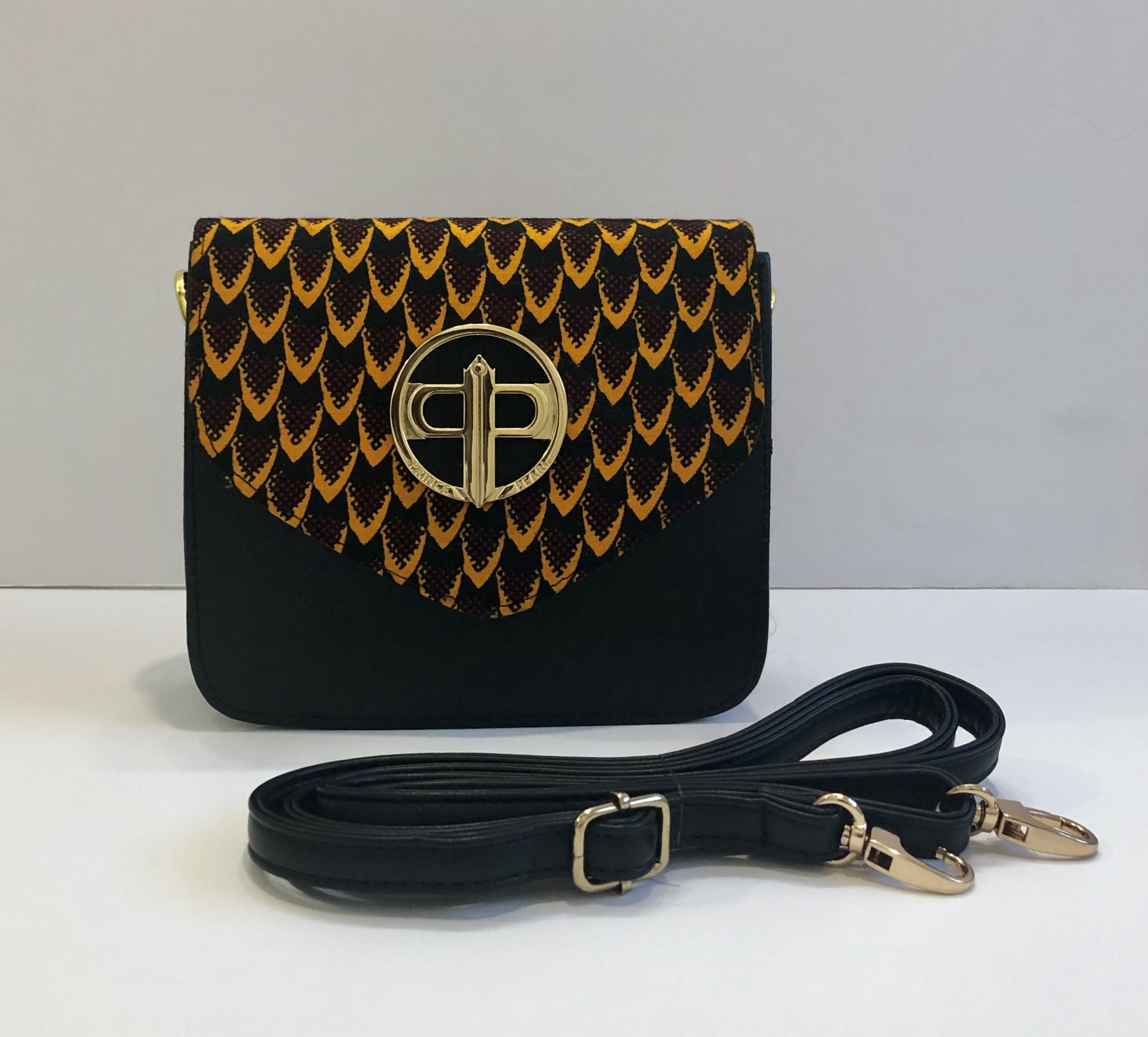 Flames Mini Crossbody Waist Bag PrincePearl